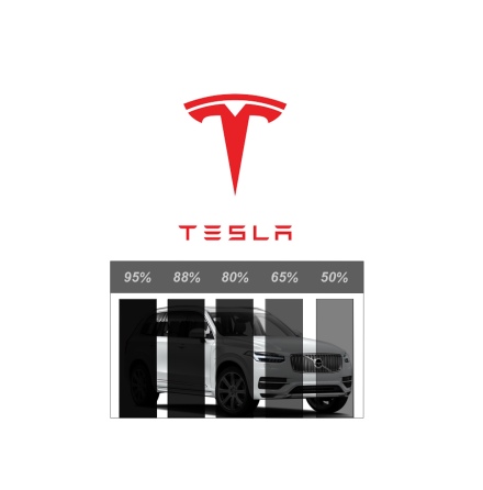 Pre-Cut Professional Film - TESLA S 3 X Y