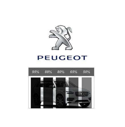 Pre-Cut Professional Film - PEUGEOT