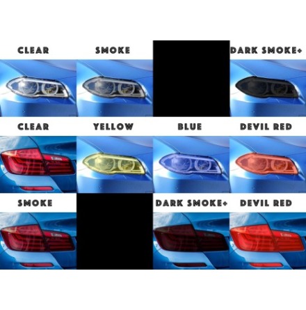 Headlight film 0.2mm thinn